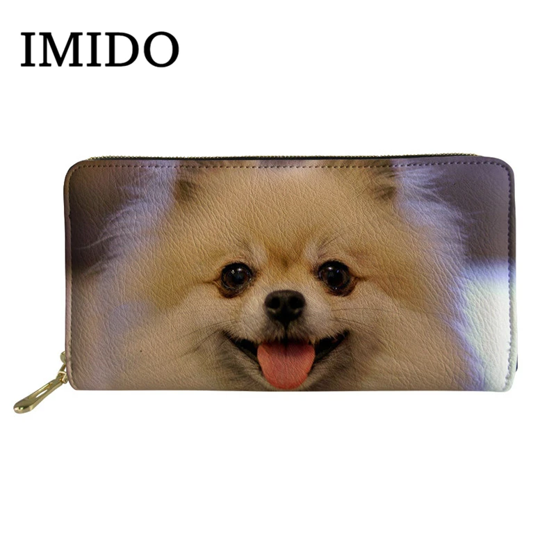 IMIDO New Arrival Purse Women Cute 3D Chihuahua Dog Wallet Design Luxury Long Leather Wallet Multi-function Travel Organizer
IMIDO New Arrival Purse Women Cute 3D Chihuahua Dog Wallet Design Luxury Long Leather Wallet Multi-function Travel Organizer