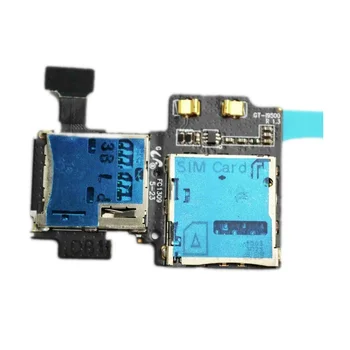

5pcs/lot SIM Card And MicroSD Memory Card For Samsung Galaxy S4 GT-I9500 Holder Connector Flex Cable I9505 I337 M919 I545 L720