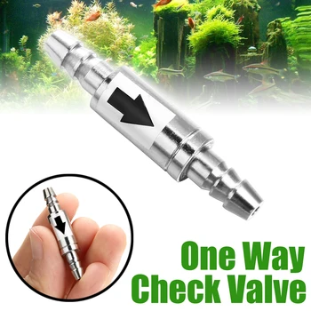 1PC Stainless Steel Check Valve Non-Return Water Inline Fluids Check Valves for Fuel Gas Liquid For CO2 In Aquarium 4cmx 0.8cm
1PC Stainless Steel Check Valve Non-Return Water Inline Fluids Check Valves for Fuel Gas Liquid For CO2 In Aquarium 4cmx 0.8cm