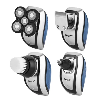 USB Rechargeable 4 In 1 Washable Shaving Machine Beard Razor Nose Trimmer Hair Clipper 0mm Baldheaded Shaver Face Cleanising
USB Rechargeable 4 In 1 Washable Shaving Machine Beard Razor Nose Trimmer Hair Clipper 0mm Baldheaded Shaver Face Cleanising