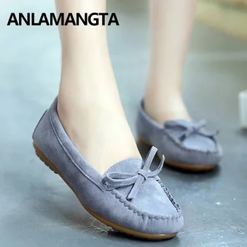 Women's Flats Casual Shoes 2020 Spring Loafers Bowknot Soft Comfortable Shoes Ladies Suede Flat Leisure Shoes Slip On Footwear
Women's Flats Casual Shoes 2020 Spring Loafers Bowknot Soft Comfortable Shoes Ladies Suede Flat Leisure Shoes Slip On Footwear