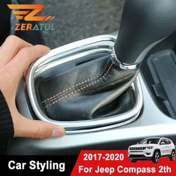 Zeratul for Jeep Compass 2th AT 2017-2020 Car Gear Head Shift Panel Protective Trim Center Console Molding Cover Accessories
Zeratul for Jeep Compass 2th AT 2017-2020 Car Gear Head Shift Panel Protective Trim Center Console Molding Cover Accessories
