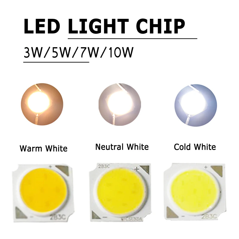 3/5/7/10 Watt Neutral White Warm White Super Bright LED Beads Lamp Chip Round DC 9-12V Spotlight Wholesale Cold White
3/5/7/10 Watt Neutral White Warm White Super Bright LED Beads Lamp Chip Round DC 9-12V Spotlight Wholesale Cold White