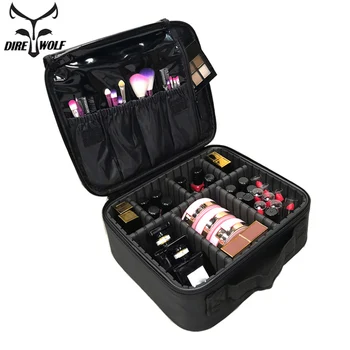 Women Cosmetic Bag Professional Beauty Brush Makeup Bag Case Waterproof Make Up Organizer Storage Bags Travel Necessary Suitcase 
Women Cosmetic Bag Professional Beauty Brush Makeup Bag Case Waterproof Make Up Organizer Storage Bags Travel Necessary Suitcase