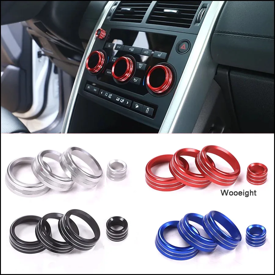 4Pcs Aluminum Air Conditioning Knob Volume Control Knob Cover Trim For For Land Rover Discovery Sport 2015 2016 2017 2018 2019
4Pcs Aluminum Air Conditioning Knob Volume Control Knob Cover Trim For For Land Rover Discovery Sport 2015 2016 2017 2018 2019