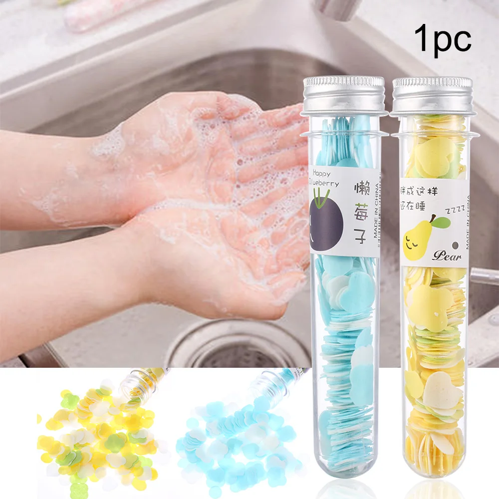 1 Pcs Travel Bottle Hand Washing Paper Tube Hand Washing Soap Paper Soap Sheets Flower Disposable Cute Soap Flakes
1 Pcs Travel Bottle Hand Washing Paper Tube Hand Washing Soap Paper Soap Sheets Flower Disposable Cute Soap Flakes
