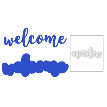 2020 New English Letter Words Welcome and Silhouettes Metal Cutting Dies For DIY Cut Greeting Card Scrapbooking Making No Stamps
2020 New English Letter Words Welcome and Silhouettes Metal Cutting Dies For DIY Cut Greeting Card Scrapbooking Making No Stamps