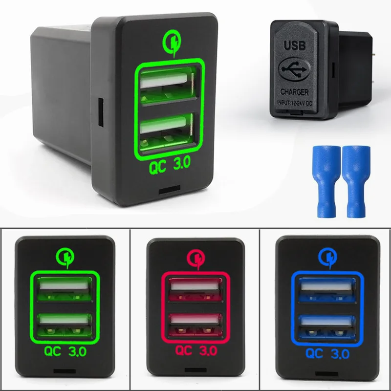 Toyota New Corolla Levin Car Original Car Only Double USB Car Charger Socket Modified Car Phone Charger
Toyota New Corolla Levin Car Original Car Only Double USB Car Charger Socket Modified Car Phone Charger
