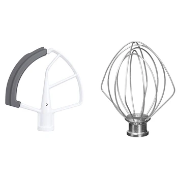 1pcs Mixer Attachments 5 Quart Mixer Accessory & 1pcs Egg Cream Stirrer, Flour Cake Balloon Whisk for Kitchen
1pcs Mixer Attachments 5 Quart Mixer Accessory & 1pcs Egg Cream Stirrer, Flour Cake Balloon Whisk for Kitchen