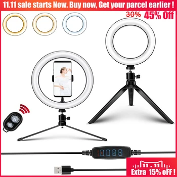 10" LED Ring Light 26cm Selfie Ring Light Ring Lamp with Stand Studio Video Ringlight for Tik Tok Youtube Camera Phone Makeup
10" LED Ring Light 26cm Selfie Ring Light Ring Lamp with Stand Studio Video Ringlight for Tik Tok Youtube Camera Phone Makeup