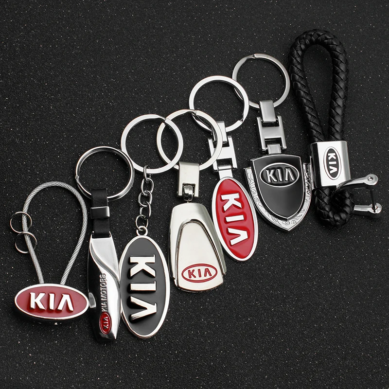Car Styling 3D Metal+Leather Emblem Car Keychain Key Chain Key Rings Logo For KIA K2 K3 K5 k9 Ceed Sorento Sportage R Rio Soul
Car Styling 3D Metal+Leather Emblem Car Keychain Key Chain Key Rings Logo For KIA K2 K3 K5 k9 Ceed Sorento Sportage R Rio Soul