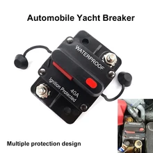 30A/40A Circuit Breaker Fuse Reset 12-48V Marine Boat Car RV Truck Waterproof Manual Cut Off Power Circuit Break Amp Protection
30A/40A Circuit Breaker Fuse Reset 12-48V Marine Boat Car RV Truck Waterproof Manual Cut Off Power Circuit Break Amp Protection