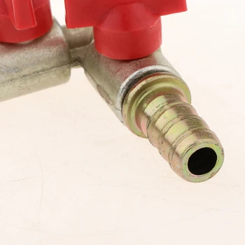 3/8 Inch Brass Y Shape 3 Way Shut off Ball Valve Fitting for Kitchen Gas Connections Hose Barb
3/8 Inch Brass Y Shape 3 Way Shut off Ball Valve Fitting for Kitchen Gas Connections Hose Barb