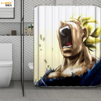 HUGSIDEA Bathroom Curtain Waterproof Curtain Dragon Ball Bath/Shower Curtain 3D Goku Super Saiyan Polyester Fiber Bath Screens
HUGSIDEA Bathroom Curtain Waterproof Curtain Dragon Ball Bath/Shower Curtain 3D Goku Super Saiyan Polyester Fiber Bath Screens