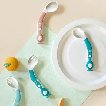 Kidlove Bendable Baby Spoon Fork Set Toddler Feeding Training Cutlery with Storage Box
Kidlove Bendable Baby Spoon Fork Set Toddler Feeding Training Cutlery with Storage Box