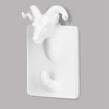 Multi-functional Animal Sheep Shape Resin Bathroom Wall Mounted Hanging Hook White 3.3kg Load Bearing Weight Used In Bedroom etc
Multi-functional Animal Sheep Shape Resin Bathroom Wall Mounted Hanging Hook White 3.3kg Load Bearing Weight Used In Bedroom etc