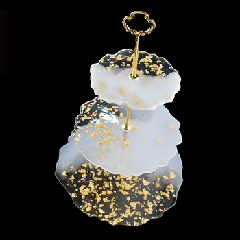 DIY Shining Resin Big Geode Cup Cushion Mold Three Layer Tray Coaster Mould Fruit Tea Plate Mold Resin Jewelry Mold
DIY Shining Resin Big Geode Cup Cushion Mold Three Layer Tray Coaster Mould Fruit Tea Plate Mold Resin Jewelry Mold