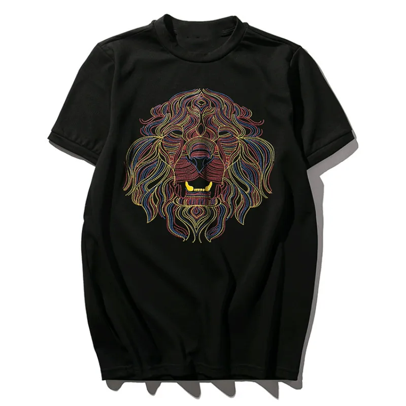 Lion Printed Short Sleeve O-Neck T Shirts Men Harajuku Hip Hop Casual Tee Shirts Men Women Tshirts Streetwear Tops Couple Wear
Lion Printed Short Sleeve O-Neck T Shirts Men Harajuku Hip Hop Casual Tee Shirts Men Women Tshirts Streetwear Tops Couple Wear