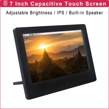 Raspberry Pi 4B 7inch IPS Display HDMI Touch Screen Adjustable Brightness Capacitive LCD with Holder for Raspberry Pi 3B+/3B
Raspberry Pi 4B 7inch IPS Display HDMI Touch Screen Adjustable Brightness Capacitive LCD with Holder for Raspberry Pi 3B+/3B