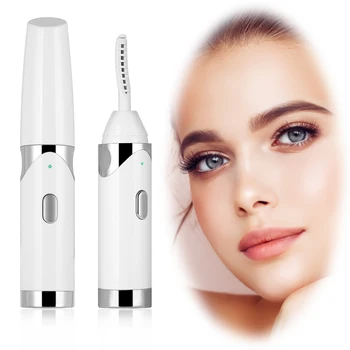 Portable Electric Heated Eyelash Curler Quick Heating Long Lasting USB Rechargeable Eyelash Curling Tool Curved brush head
Portable Electric Heated Eyelash Curler Quick Heating Long Lasting USB Rechargeable Eyelash Curling Tool Curved brush head