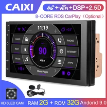 2 Din Android 9.0Car Радио мультимедийный плеер для Nissan Volkswagen TOYOTA Honda KIA