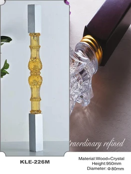 Freeshipping 950mm Dia 80mm Acrylic Archic Royal Pantinated Pole Pillar Baluster Post for Stair and Handrail
Freeshipping 950mm Dia 80mm Acrylic Archic Royal Pantinated Pole Pillar Baluster Post for Stair and Handrail