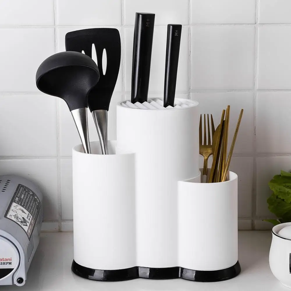 MDZF SWEETHOME Kitchen Utensil Holder Set with Knife Block without Knives, Large Kitchen Tools Flatware Organized Kitchen Drying
MDZF SWEETHOME Kitchen Utensil Holder Set with Knife Block without Knives, Large Kitchen Tools Flatware Organized Kitchen Drying