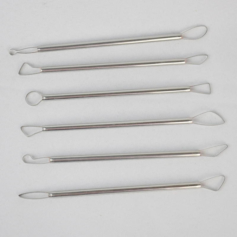 Polymero Scraping Tools Top Quality 6pcs/lot Stainless Steel Scraper Wax Sculpture Professional Clay Caving Tool
Polymero Scraping Tools Top Quality 6pcs/lot Stainless Steel Scraper Wax Sculpture Professional Clay Caving Tool