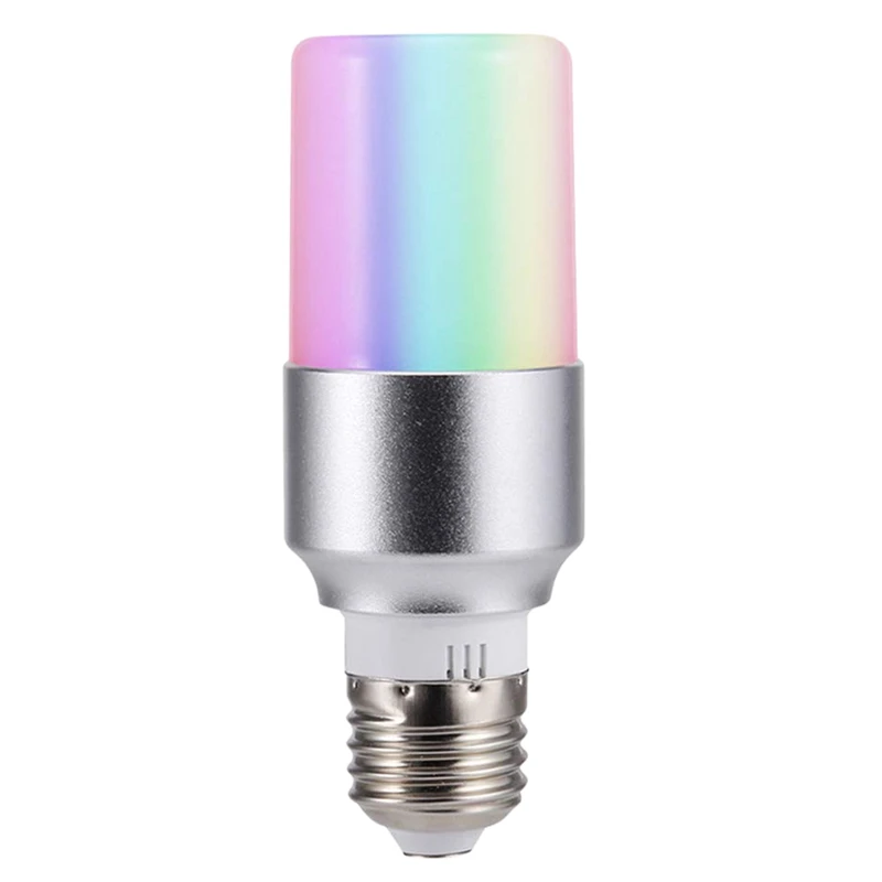 Smart WiFi Light Bulb, 6W E27 6500K+RGBW WiFi Smart Cylindrical Light Bulb, App Control Color Changing Atmosphere Bulb, 460 Lume
Smart WiFi Light Bulb, 6W E27 6500K+RGBW WiFi Smart Cylindrical Light Bulb, App Control Color Changing Atmosphere Bulb, 460 Lume