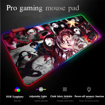 Yuzuoan Programming Mouse Pad USB with Line LED Color Light Lighting Control RGB Gaming Mouse Pad Office Computer Keyboard Mat
Yuzuoan Programming Mouse Pad USB with Line LED Color Light Lighting Control RGB Gaming Mouse Pad Office Computer Keyboard Mat