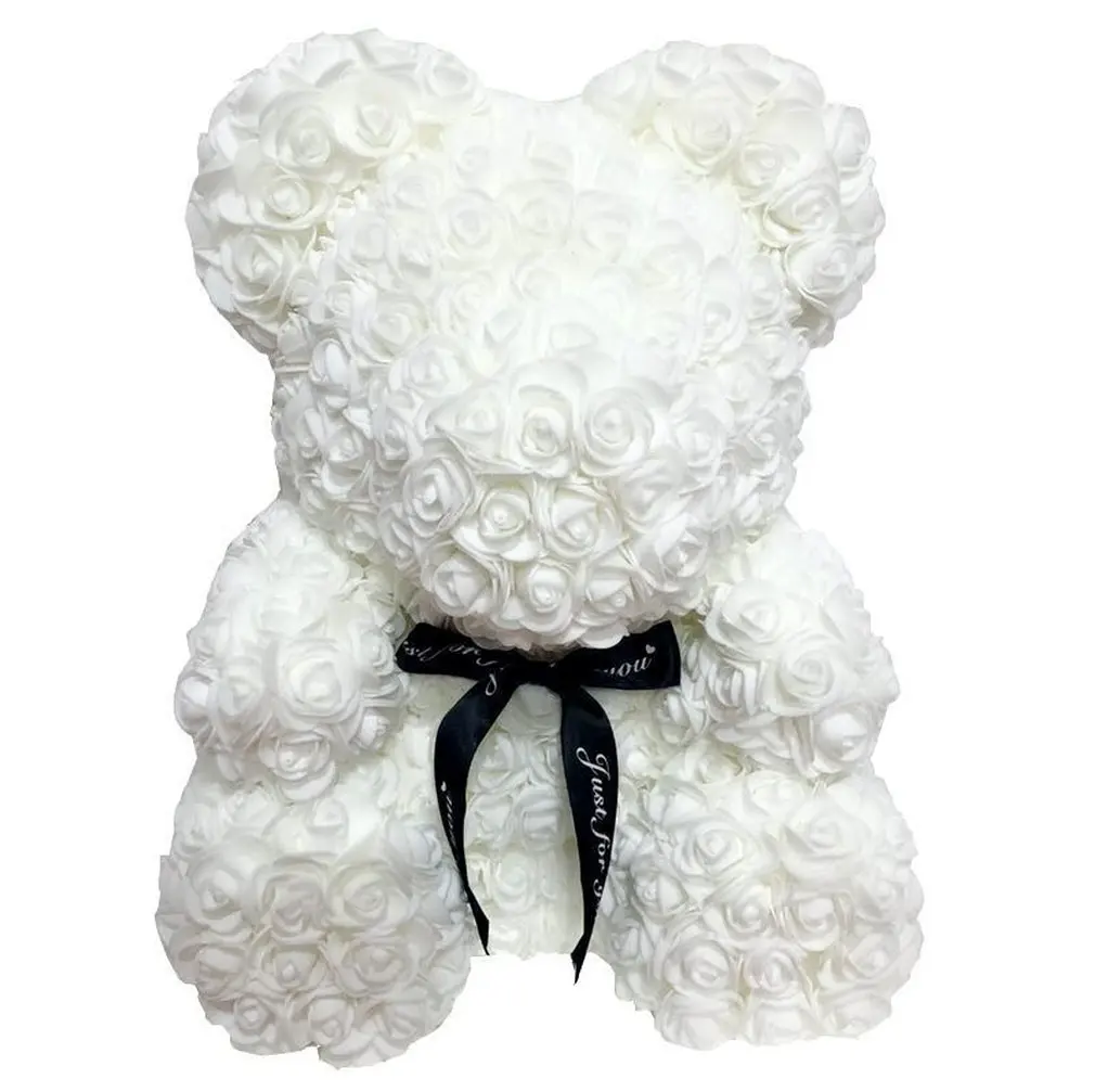 Valentine's Day Rose Bear Simulation Flower Soap Flower Creative Eternal Flower Hug Bear Gift Box Birthday Gift 20cm
Valentine's Day Rose Bear Simulation Flower Soap Flower Creative Eternal Flower Hug Bear Gift Box Birthday Gift 20cm