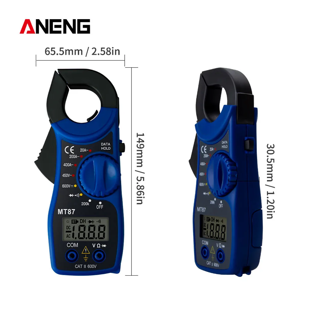 Mini Digital Clamp Multimeter AC/DC Current Voltage Transitor Tester Power Meter Amper Clamp Meter Test Current Clamp
Mini Digital Clamp Multimeter AC/DC Current Voltage Transitor Tester Power Meter Amper Clamp Meter Test Current Clamp