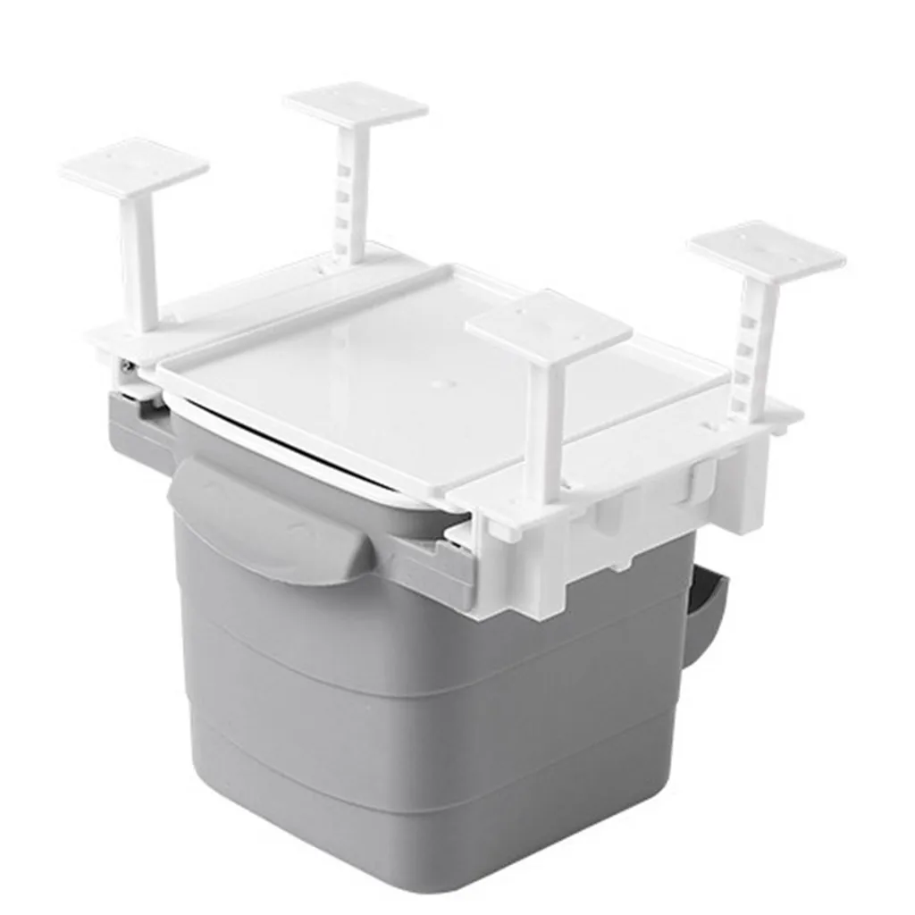 Self-adhesive Trash Can Hidden Retractable Office Desk Adhesive Dustbin Trash Can Garbage Waste Bin Grac Cubo Basura Cocina
Self-adhesive Trash Can Hidden Retractable Office Desk Adhesive Dustbin Trash Can Garbage Waste Bin Grac Cubo Basura Cocina
