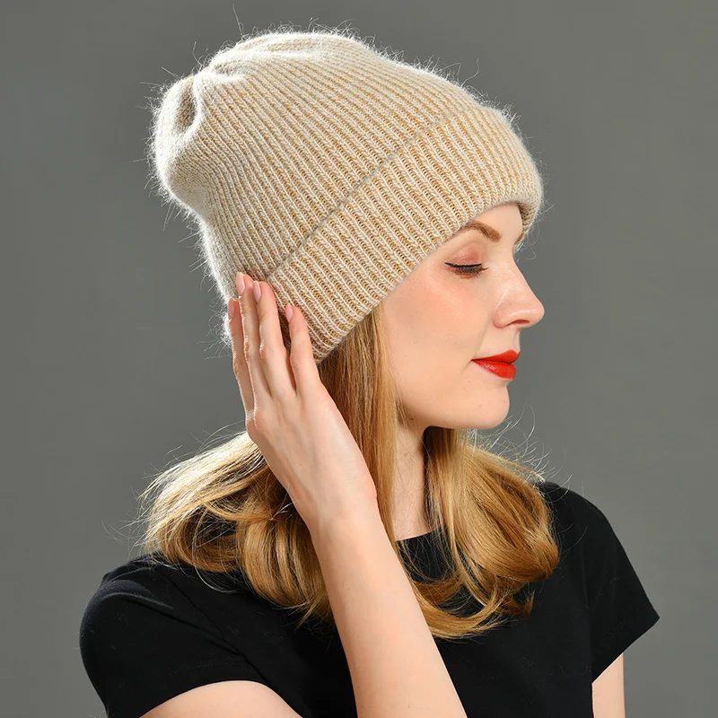 2017 New Winter Hat for Women Rabbit Cashmere Knitted Beanies Thick Warm Vogue Ladies Wool Angora Hat Female Beanie Hats
2017 New Winter Hat for Women Rabbit Cashmere Knitted Beanies Thick Warm Vogue Ladies Wool Angora Hat Female Beanie Hats