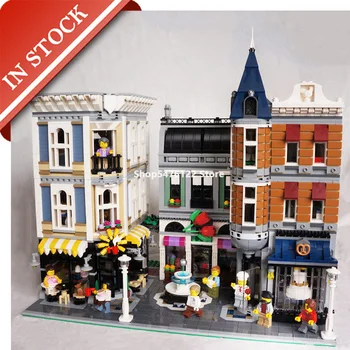 Street View Series Assembly Square 10255 15019 In Stock Building Blocks 4000+Pcs Creator 30019 84019 99007 Bricks Toys
Street View Series Assembly Square 10255 15019 In Stock Building Blocks 4000+Pcs Creator 30019 84019 99007 Bricks Toys