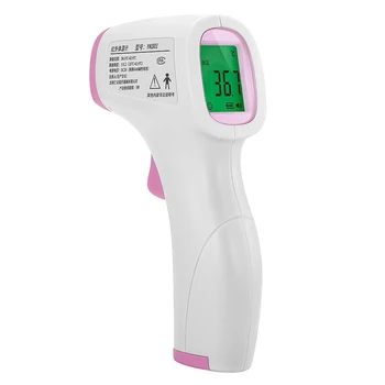 Digital LCD Infrared Thermometer Handheld NO-Contact Temperature Meter Adult Baby Thermometer
Digital LCD Infrared Thermometer Handheld NO-Contact Temperature Meter Adult Baby Thermometer