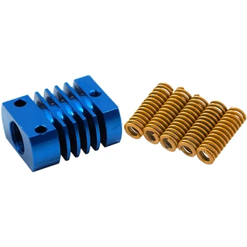 1pcs 22X27mm Aluminum Heat Sink Cooling Blocks & 5pcs 3D Printer Hot Bed Spring Flat Plate Extruder Spring 
1pcs 22X27mm Aluminum Heat Sink Cooling Blocks & 5pcs 3D Printer Hot Bed Spring Flat Plate Extruder Spring