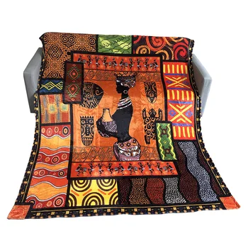 3D Digital Africa Women Printed Flannel Lightweight Thin Blanket Throw Bedspread on Bed Sofa Plane
3D Digital Africa Women Printed Flannel Lightweight Thin Blanket Throw Bedspread on Bed Sofa Plane