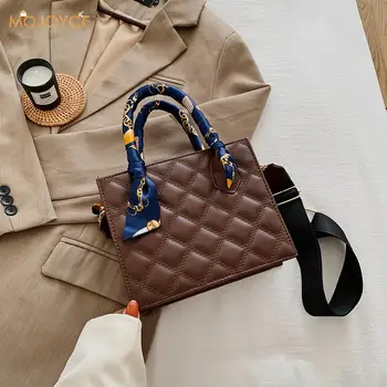 Fashion PU Leather Shoulder Crossbody Bag Simple Women Lattice Pattern Street Daily Handbags Scarf Handle Commuter Totes
Fashion PU Leather Shoulder Crossbody Bag Simple Women Lattice Pattern Street Daily Handbags Scarf Handle Commuter Totes