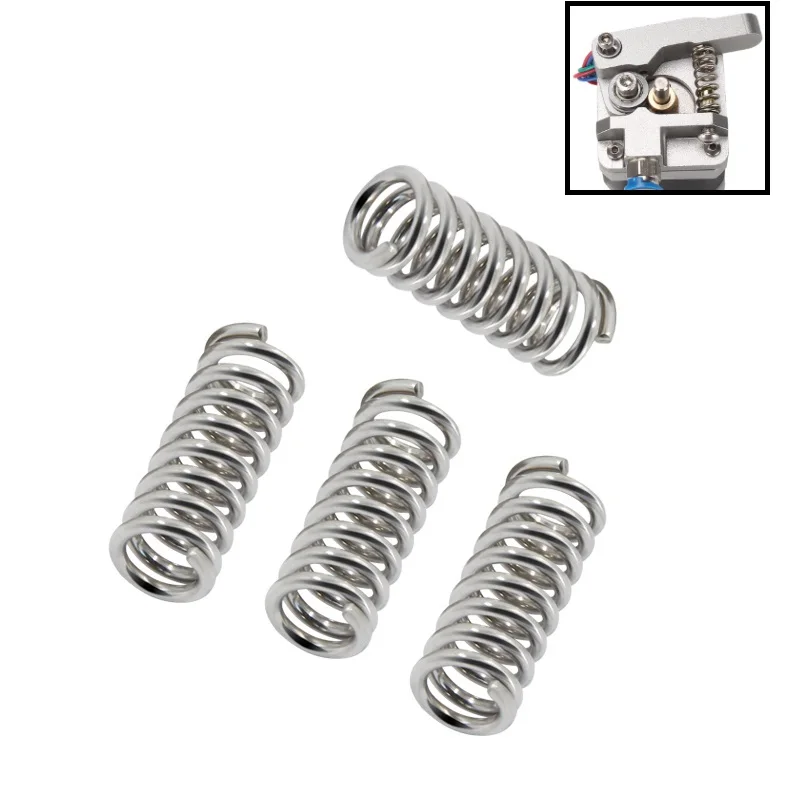MEGA 15pcs/lot Feeder Springs Nickel Plating Carbon Steel Part 1.2mm 5mm Length 20mm Extruder Springs 3D Printers Parts
MEGA 15pcs/lot Feeder Springs Nickel Plating Carbon Steel Part 1.2mm 5mm Length 20mm Extruder Springs 3D Printers Parts