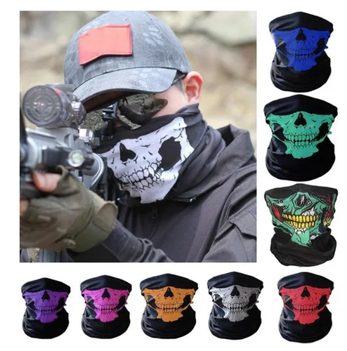 Seamless multi-functional magic headband riding mask keeping warm around Halloween props skull and skull face towel
Seamless multi-functional magic headband riding mask keeping warm around Halloween props skull and skull face towel