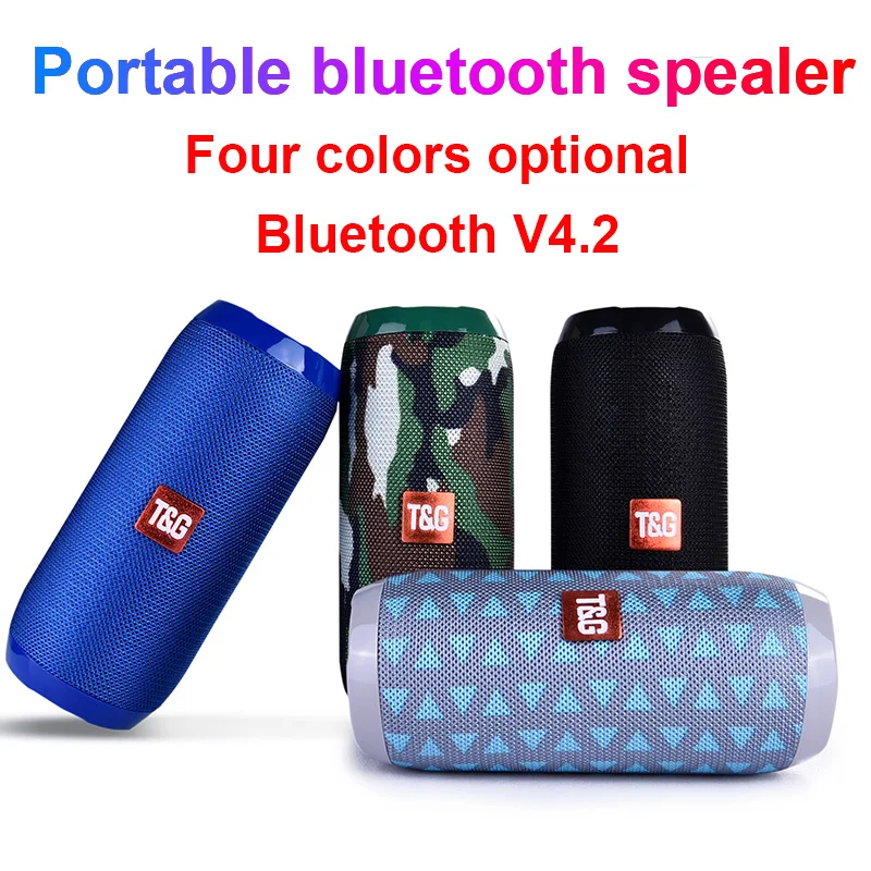 TG117 Bluetooth Outdoor Waterproof Speaker Subwoofer Dual Diaphragm High Quality Portable Audio Support TF Card FM Broadcast
TG117 Bluetooth Outdoor Waterproof Speaker Subwoofer Dual Diaphragm High Quality Portable Audio Support TF Card FM Broadcast