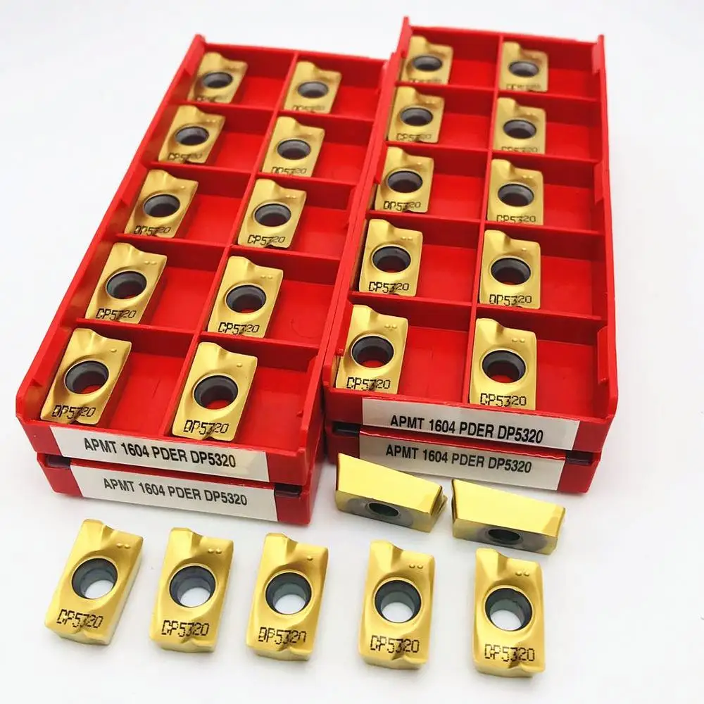 100PCS APMT1604 PDER DP5320 High Quality CNC Metal Carbide APMT 1604 Machine Tool Milling Turning Insert Lathe Parts Tool APMT
100PCS APMT1604 PDER DP5320 High Quality CNC Metal Carbide APMT 1604 Machine Tool Milling Turning Insert Lathe Parts Tool APMT
