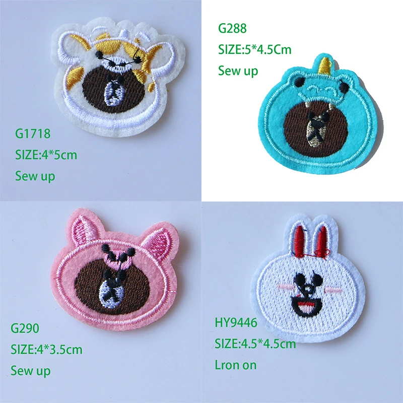 Cartoon Decorative Patch Cute Bear icon Embroidered Applique Patches For DIY Iron on Badges Stickers on backpack,the clothes
Cartoon Decorative Patch Cute Bear icon Embroidered Applique Patches For DIY Iron on Badges Stickers on backpack,the clothes