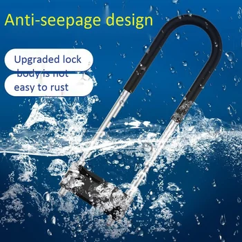 U Lock Bluetooth APP Lock IP65 Waterproof Anti-Theft Smart Bicycle Lock Motorcycle Lock for Office Glass Door Lock
U Lock Bluetooth APP Lock IP65 Waterproof Anti-Theft Smart Bicycle Lock Motorcycle Lock for Office Glass Door Lock