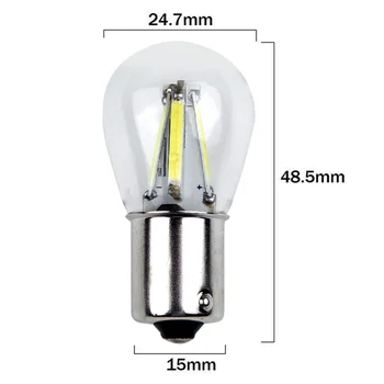 2Pcs LED Lights Turn Signal Brake 8V-28VDC 6500K 1156 BA15S 180 Degree Set Accessories
2Pcs LED Lights Turn Signal Brake 8V-28VDC 6500K 1156 BA15S 180 Degree Set Accessories