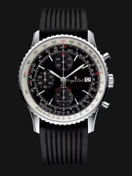 Luxury Brand New Men Automatic Mechanical Chronograph Stopwatch Black Blue Rubber Stainless Steel Sapphire Limited Watches AAA+
Luxury Brand New Men Automatic Mechanical Chronograph Stopwatch Black Blue Rubber Stainless Steel Sapphire Limited Watches AAA+