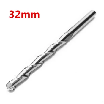 1Pcs 3.175mm Shank 2 Flute 32mm Ball Nose End Mill Carbide CNC Cutting Tool Milling Cutter For Engraving Machine 
1Pcs 3.175mm Shank 2 Flute 32mm Ball Nose End Mill Carbide CNC Cutting Tool Milling Cutter For Engraving Machine