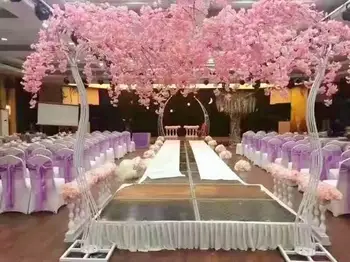 Romantic Wedding Decoration white Cherry Flower Tree Road Cited Arch Bride and Groom Photographing Props 2pcs/lot
Romantic Wedding Decoration white Cherry Flower Tree Road Cited Arch Bride and Groom Photographing Props 2pcs/lot