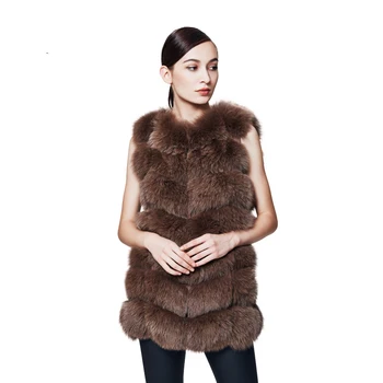 Classic style fox fur vest women winter jacket natural fur Outwear O-Neck hook full pelt
Classic style fox fur vest women winter jacket natural fur Outwear O-Neck hook full pelt